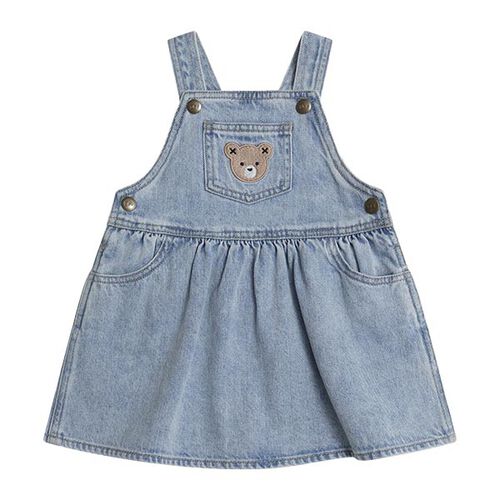 Huxbaby Dreamy Denim Pinafore Dress 3-5Y