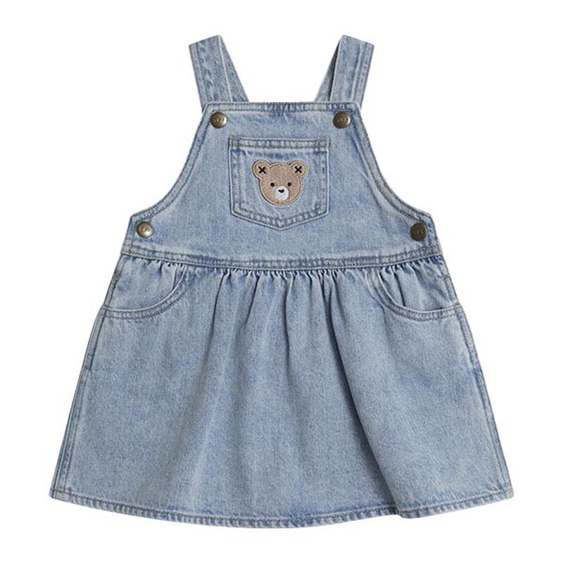 Huxbaby Dreamy Denim Pinafore Dress 3-5Y image number 0