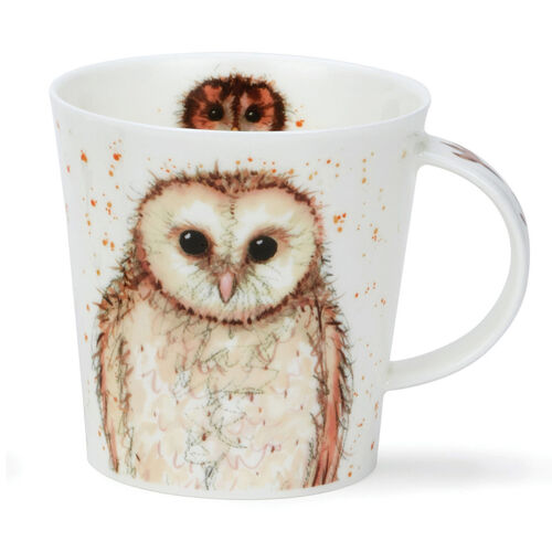 Dunoon Cairngorm What A Hoot Brown Mug