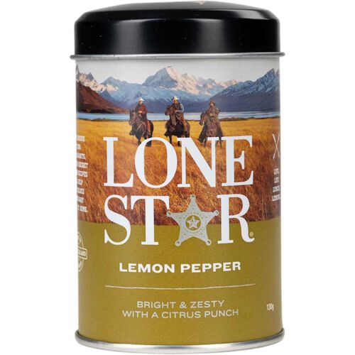 Lone Star Lemon Pepper Seasoning 130g