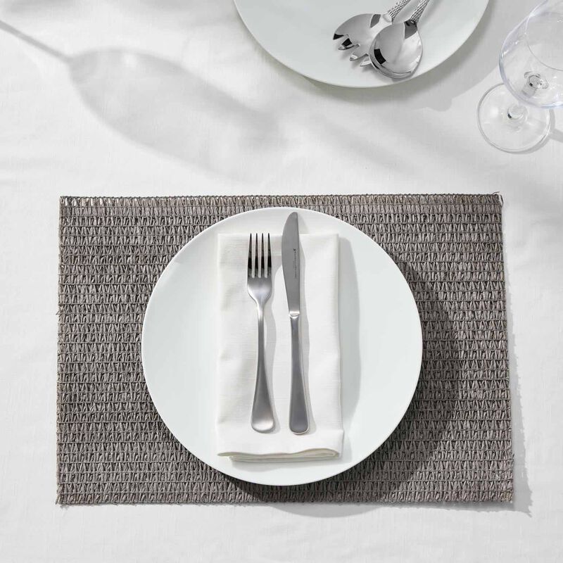 Maxwell & Williams Table Accents Woven Placemat 45x30cm Grey image number 2