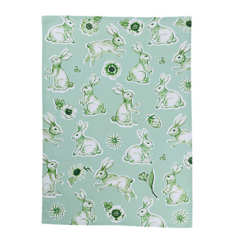 Maxwell & Williams Clover & Cottontail Tea Towel 50x70cm Set Of 2 Assorted image number 3