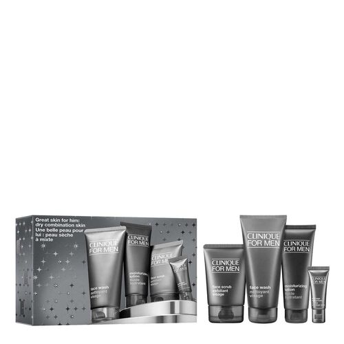 Clinique Great Skin For Him: Dry Combination Christmas Gift Set