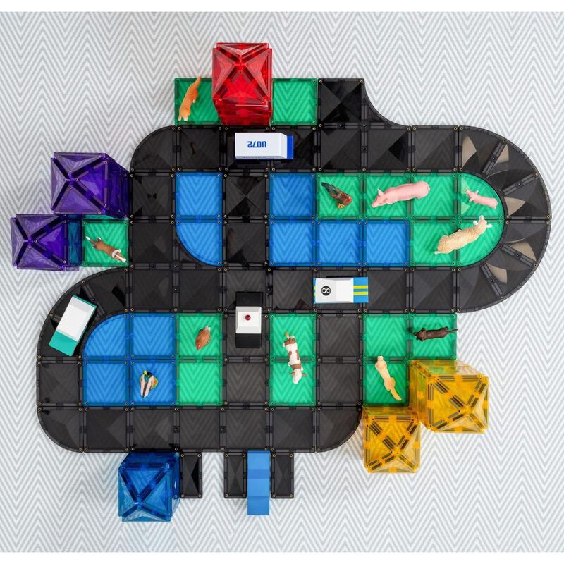 Connetix Tiles Creative Roads Pack 48 pc image number 2