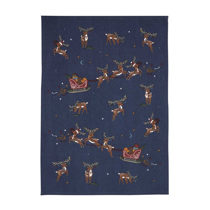 Wallace Cotton Christmas Magic Tea Towel Set 3 image number 2