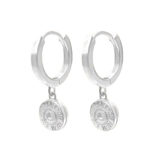 Whistle & Pop Bullet Huggies Earrings