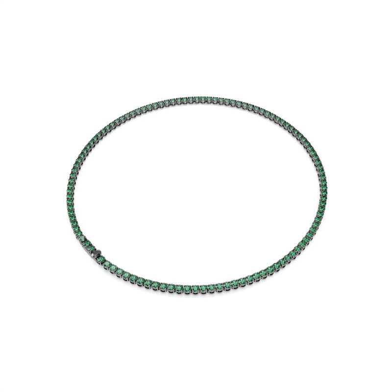Swarovski Matrix Tennis Necklace image number 3