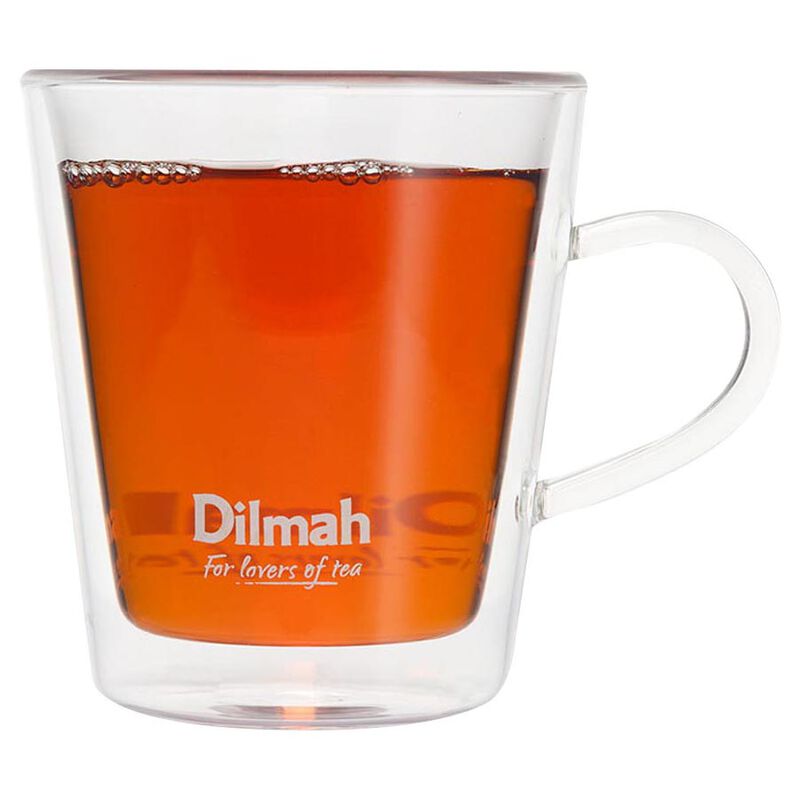 Dilmah Endane Double Wall Glass Mug 180ml image number 0