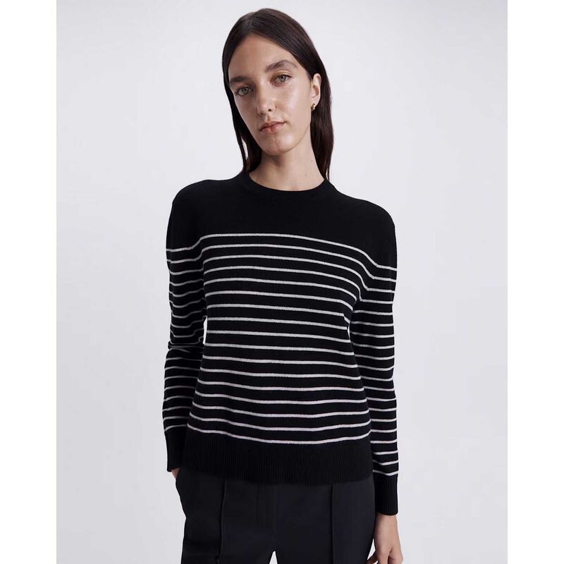 SABA SABA Nora Wool Cashmere Stripe Knit image number 2