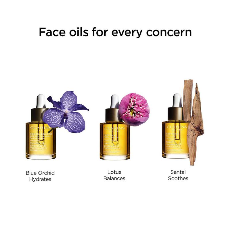 Clarins "Blue Orchid" Face Treatment Oil - Dehydrated Skin 30mL image number 3