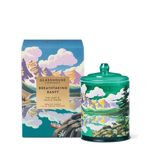 Glasshouse Fragrances Breathtaking Banff Soy Candle 380g