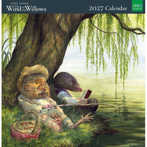 Museums & Galleries The Wind in the Willows Wall Calendar 2027