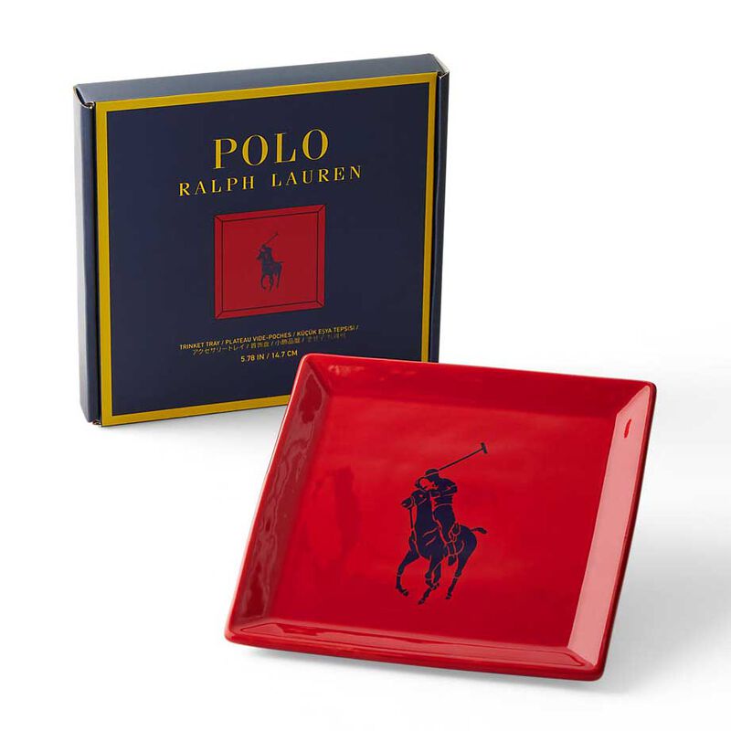 Polo Ralph Lauren Polo Icon Trinket Tray - Red image number 1