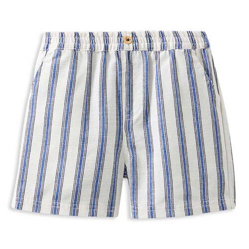 Milky Stripe Linen Short