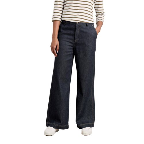 Seasalt Cornwall Blake Jeans Dark Wash Grain