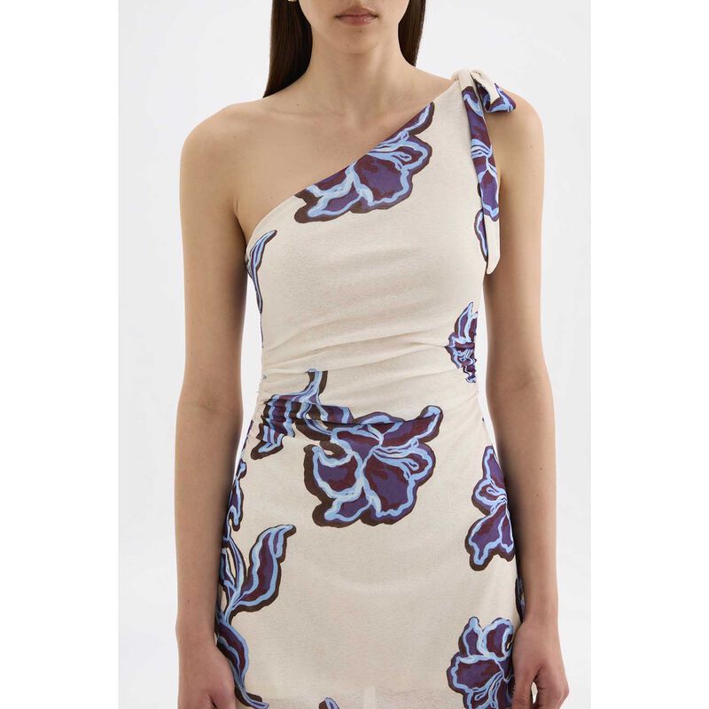 Nude Lucy Sorella Mesh Mini Dress image number 2