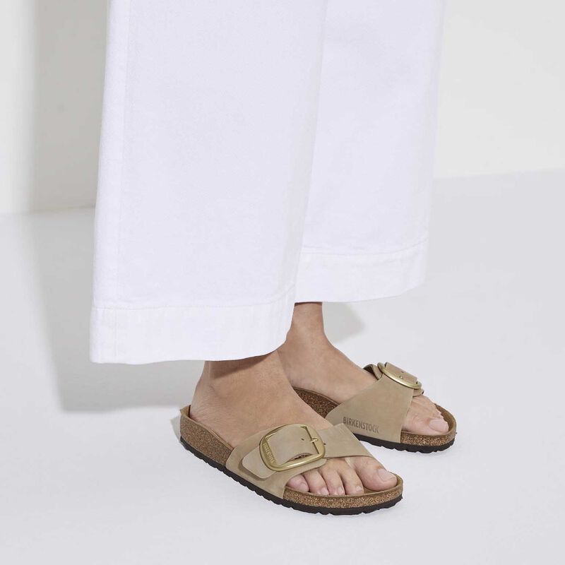 Birkenstock Madrid Big Buckle Nubuck (Regular) image number 1