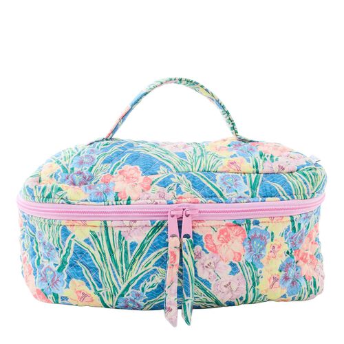 Kip&Co X Anna Spiro Gladiolus Quilted Cotton Toiletry Case