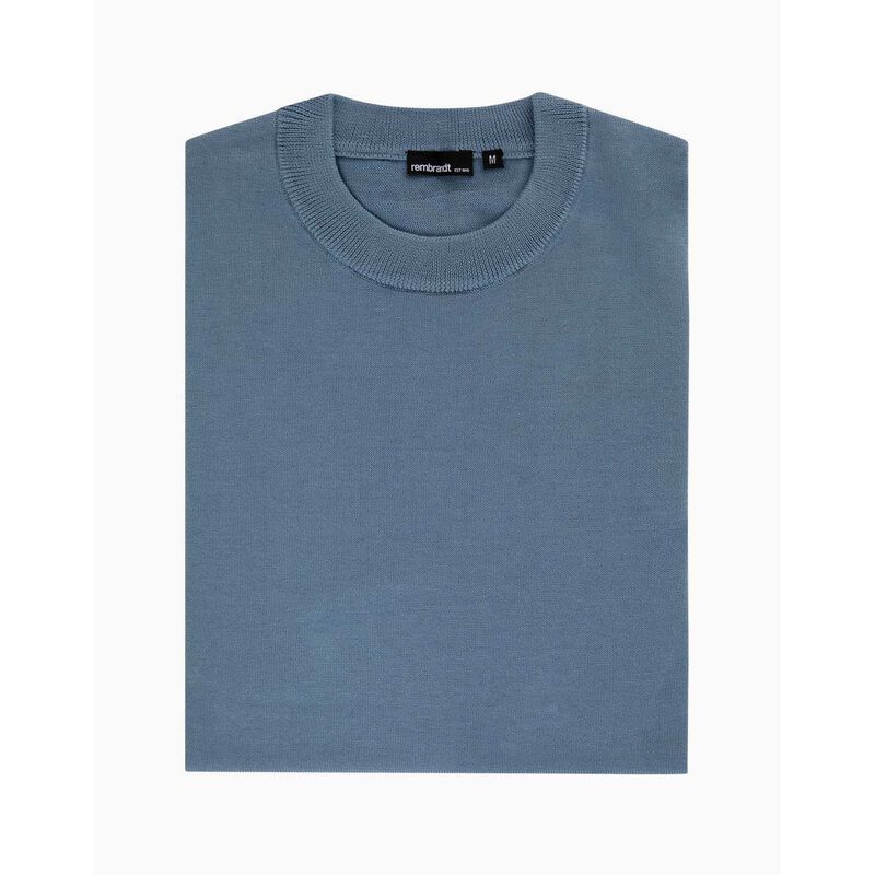 Rembrandt Como Dusty Blue Crew Neck image number 2