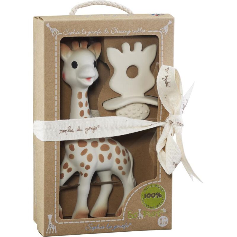Sophie The Giraffe So Pure Natural Teether Set image number 0