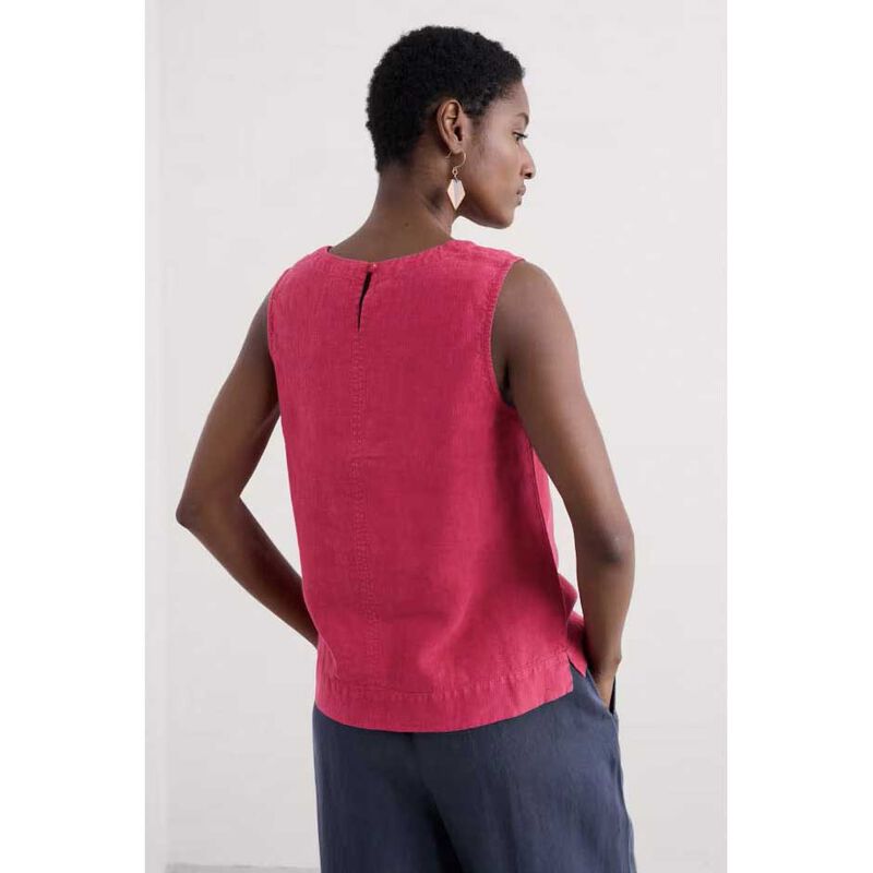 Seasalt Cornwall Lighthouse Station Vest Wild Berry image number 1