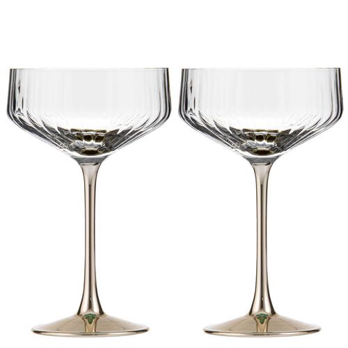 Tempa Valentina Clear 2pk Coupe Glass