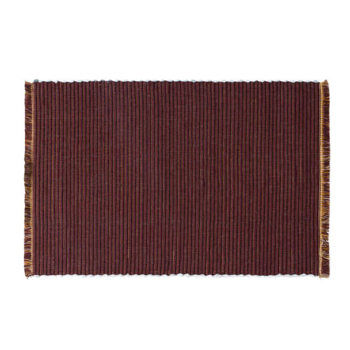 Citt&agrave; Albers Striped Placemat Saffron/Merlot 45.5x30cm