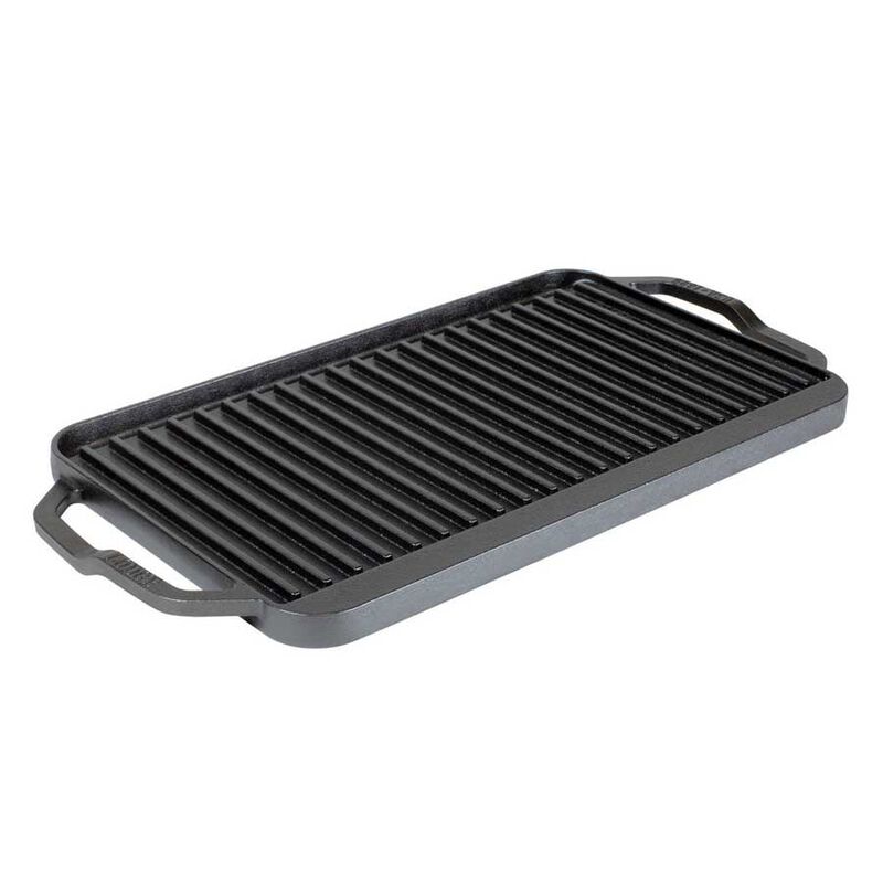 Lodge Cast Iron Chef Collection Reversible Grill/Griddle 49cm image number 1