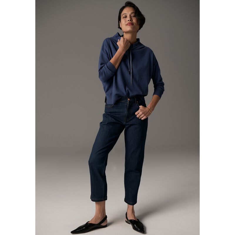 POL Beech Drawcord Knit Top image number 3