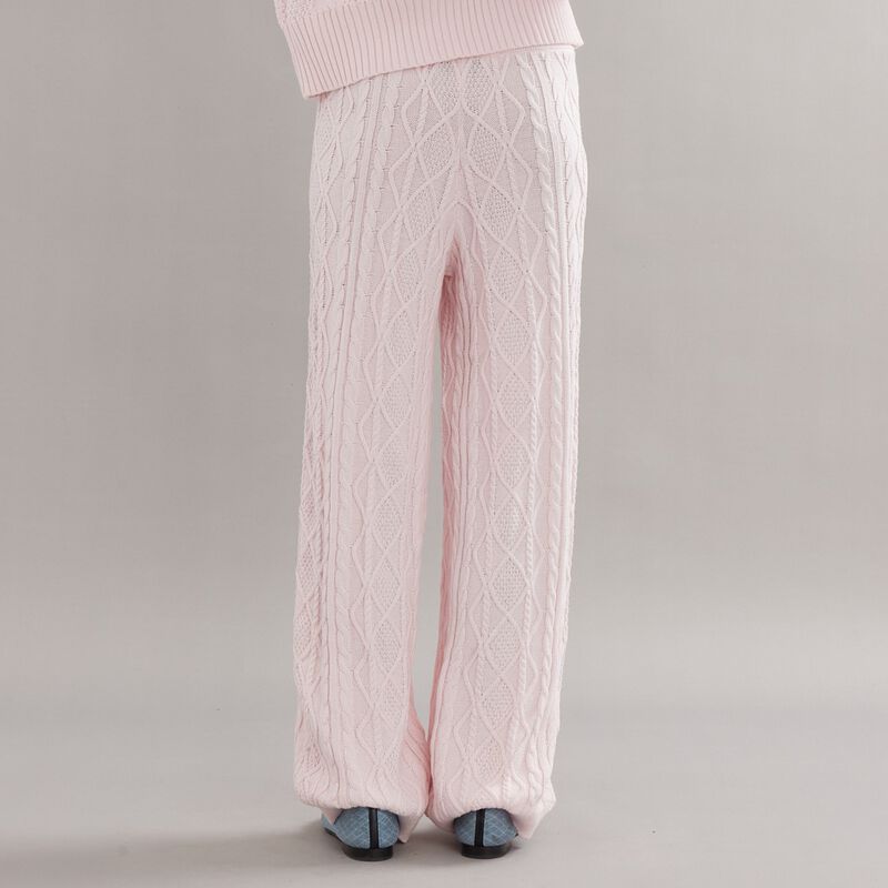 Caitlin Crisp Cotton Cable Pant image number 1