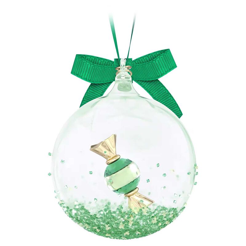 Swarovski Holiday Cheers dulcis Ball Ornament - Green image number 2
