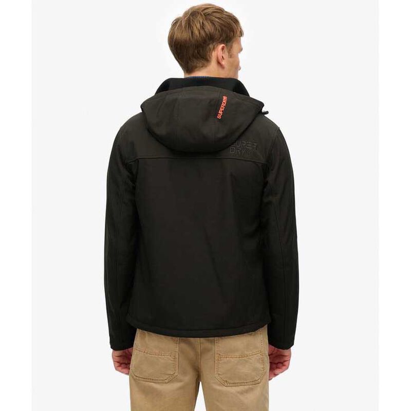 Superdry Hooded Soft Shell Trekker Jacket image number 1
