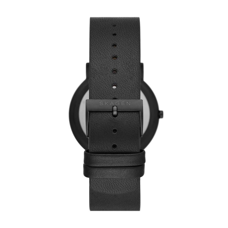 Skagen Signatur Three-Hand Black Stainless Steel Watch SKW6902 image number 1