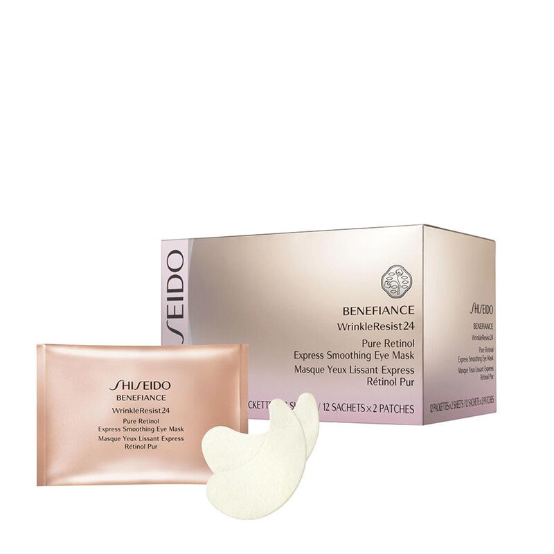 Shiseido Benefiance WrinkleResist24 Pure Retinol Express Smoothing Eye Mask image number 0