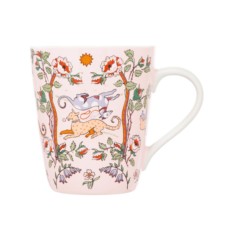 Cath Kidston Flowers And Friends Pink Stanley Mug image number 0