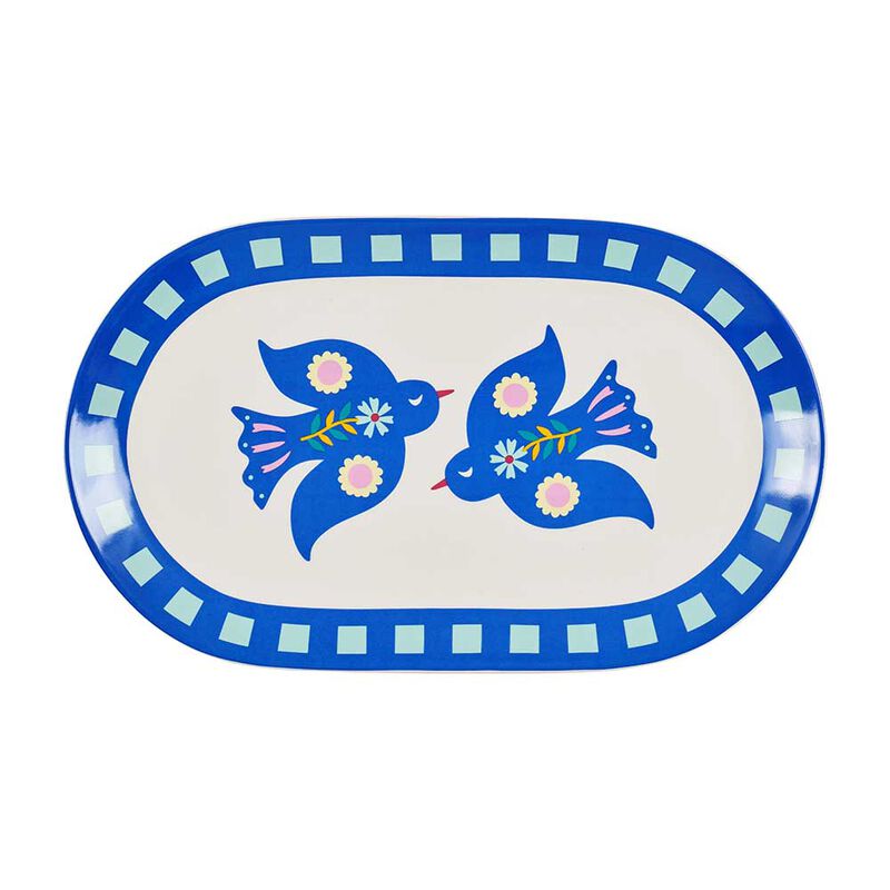 Annabel Trends Ceramic Serving Platter - Fiesta Bird image number 1