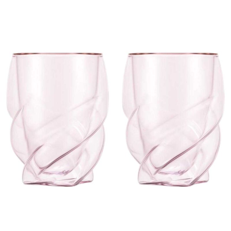 Bodum Pavina Paris 2Pc Double Wall Glass 0.27L - Rose image number 0