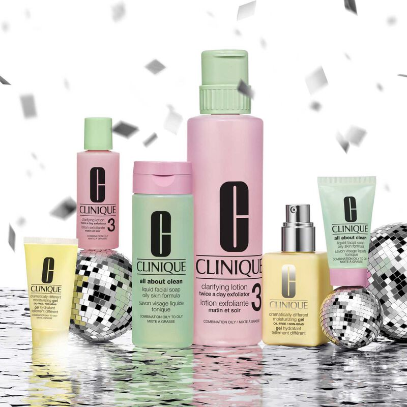 Clinique Great Skin Everywhere: Oily Combination Christmas Gift Set image number 3
