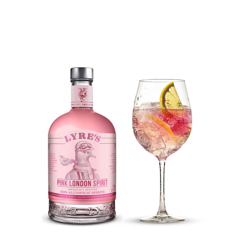 Lyre's Pink London Spirit 0% 700ml image number 1