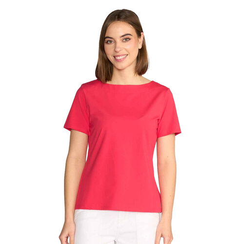 Vassalli Boat Neck Top