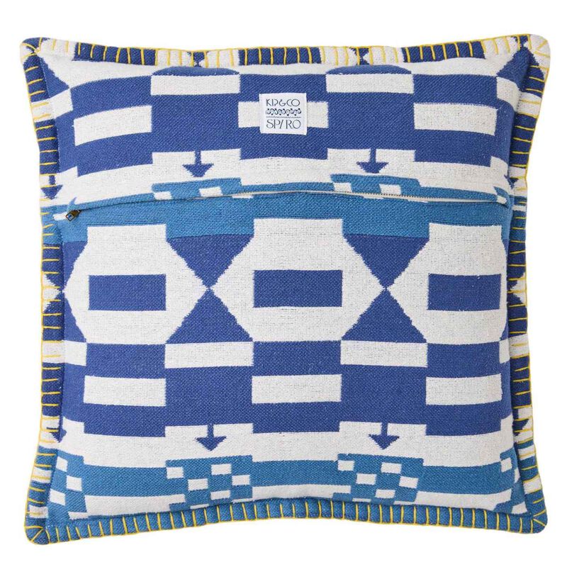 Kip&Co X Anna Spiro Tik Tak Woven Cushion image number 2