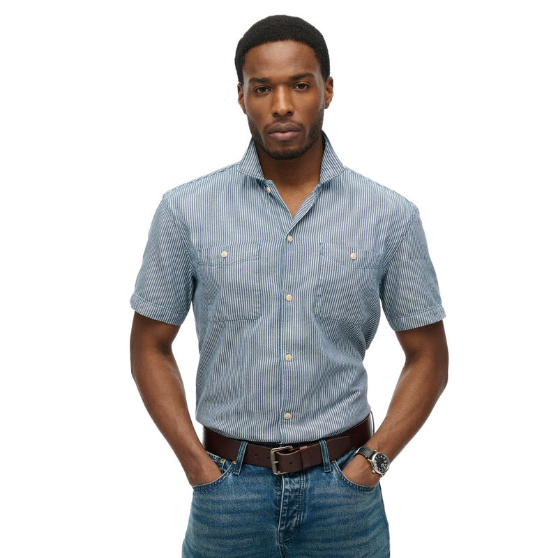 Superdry Merchant Ss Work Shirt image number 0