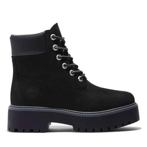 Timberland Womens Stone Street 6-Inch Waterproof Boot Black