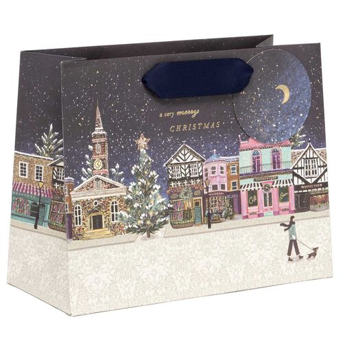 Image Gallery Luxury LS Nostalgia Lane Medium Christmas Bag