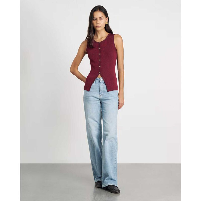 JAG Alora Longline Knit Vest image number 7