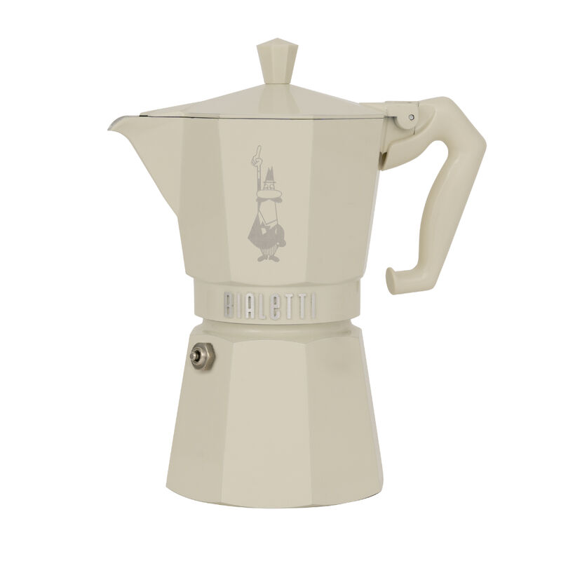 Bialetti Moka Exclusive Cream 6 Cup image number 0