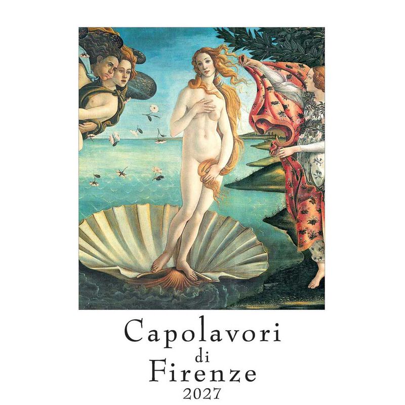 Istituto Fotocromo Capolavori Di Firenze Italiano Medium Art Calendar 2027 image number 0