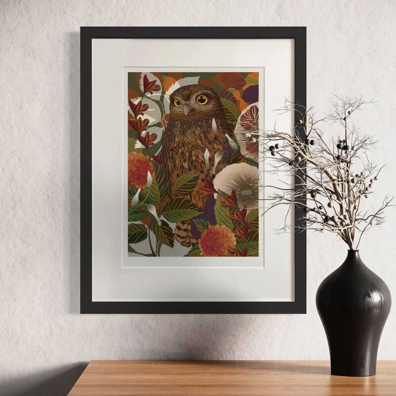 Flox Autumnul Ruru Boutique Print - A3 / Unframed image number 2