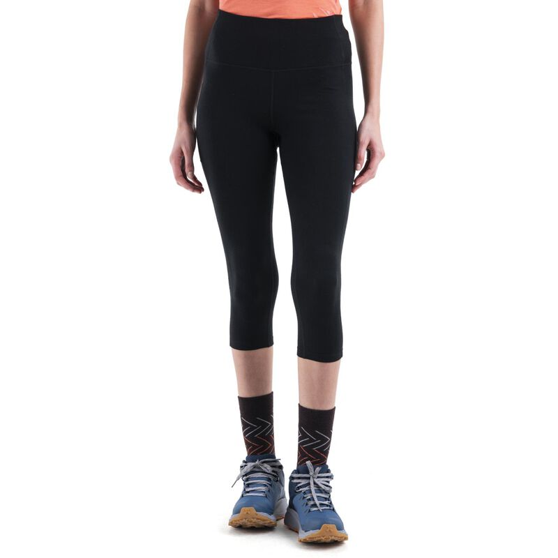 Icebreaker Womens Merino 260 Fastray II 20in High Rise 3/4 Tights image number 3