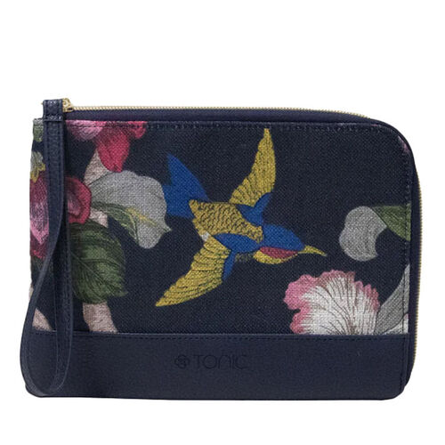 Tonic Duet Pouch Birdsong Indigo
